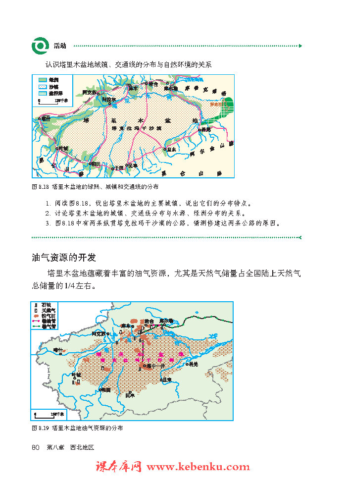 第二节 干旱的宝地—塔里木盆地(3)