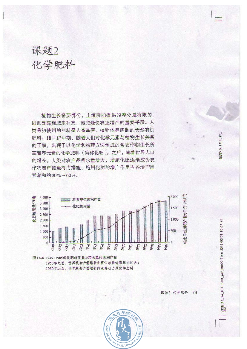 课题2 化学肥料