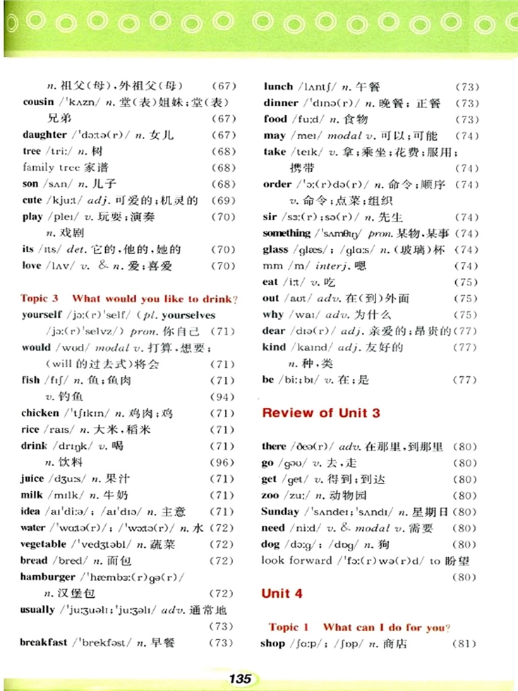 各单元词汇表(7)