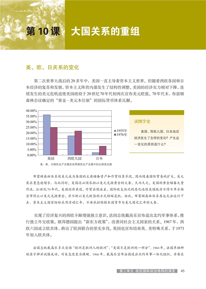 大国关系的重组