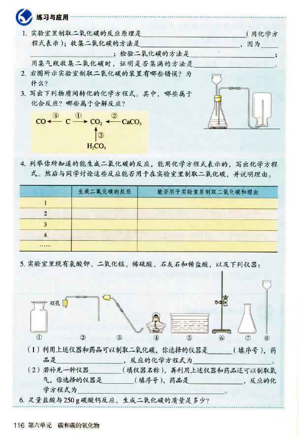 課題2 二氧化碳制取的研究(4)