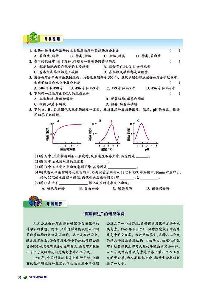 生物大分子(16)