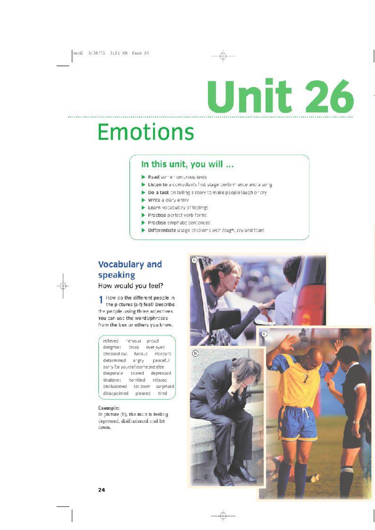 Unit 26 Emotions