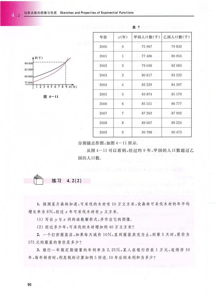 指数函数的图像与性质(7)