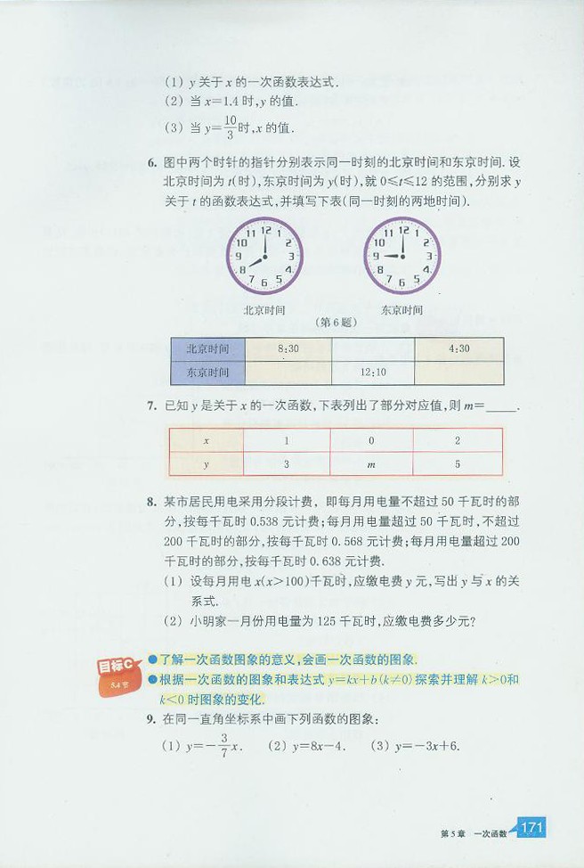 一次函数的简单应用(11)