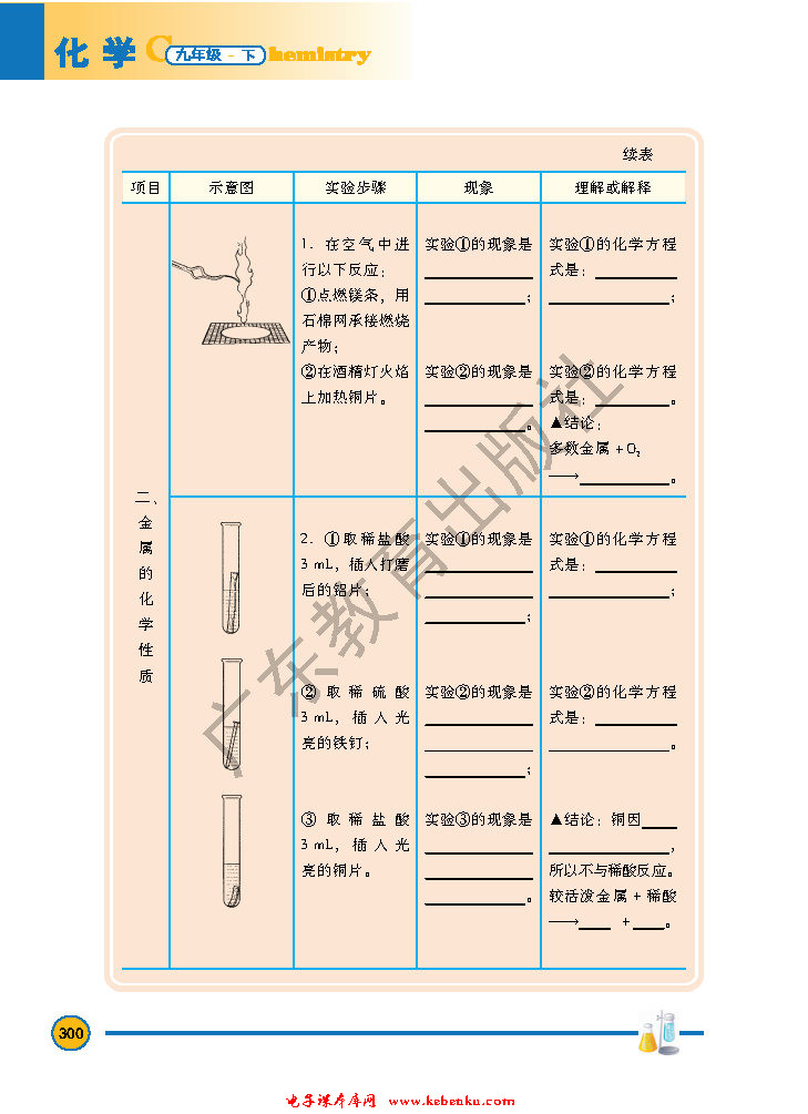 学生实验活动记录和报告(3)