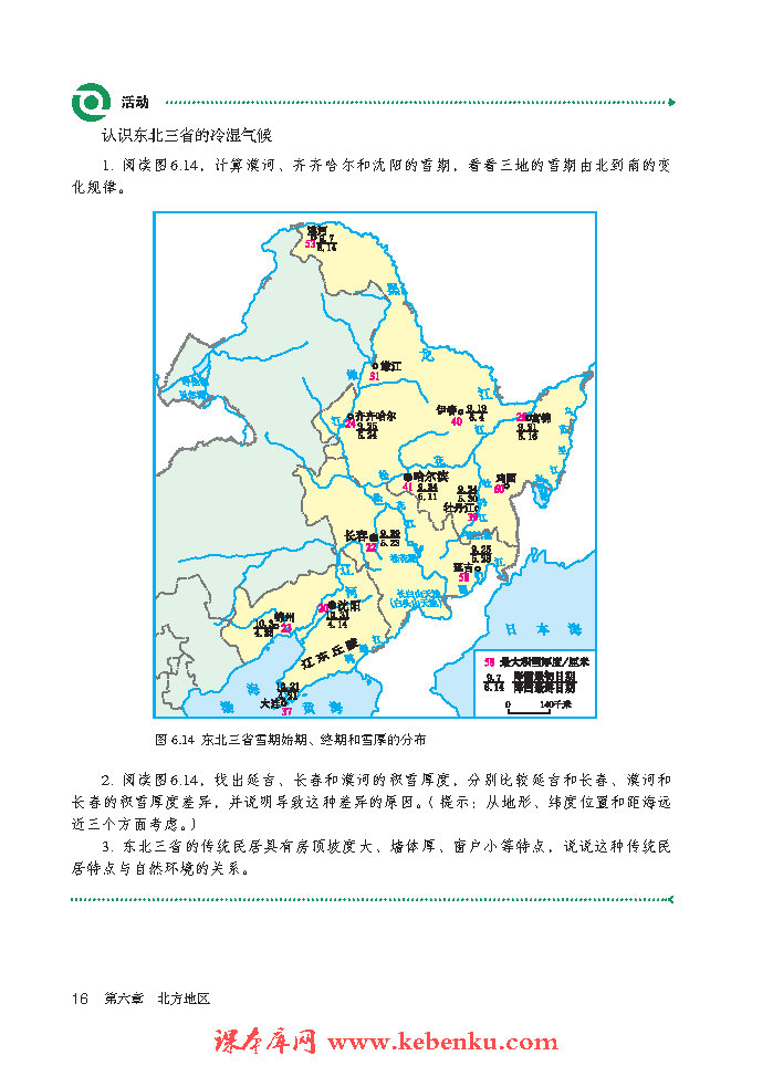 第二节 “白山黑水”—东北三省(4)