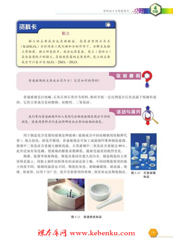 第二单元 材料组成的优化(3)