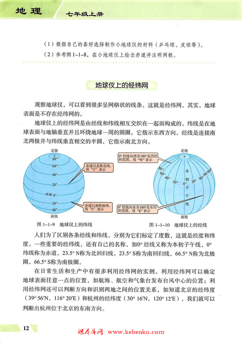 第一节 地球与地球仪(5)