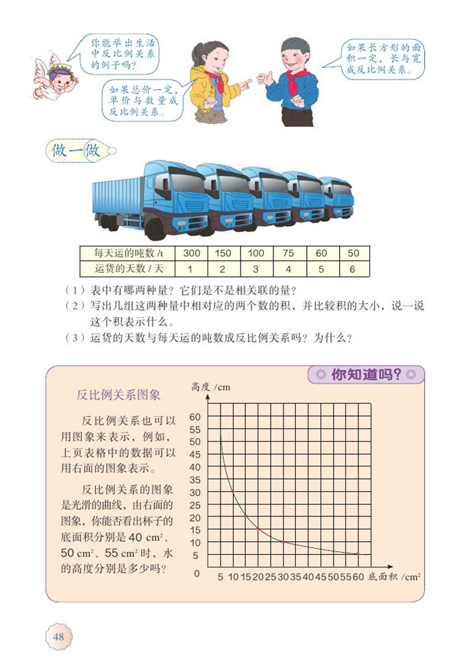 正比例和反比例(4)