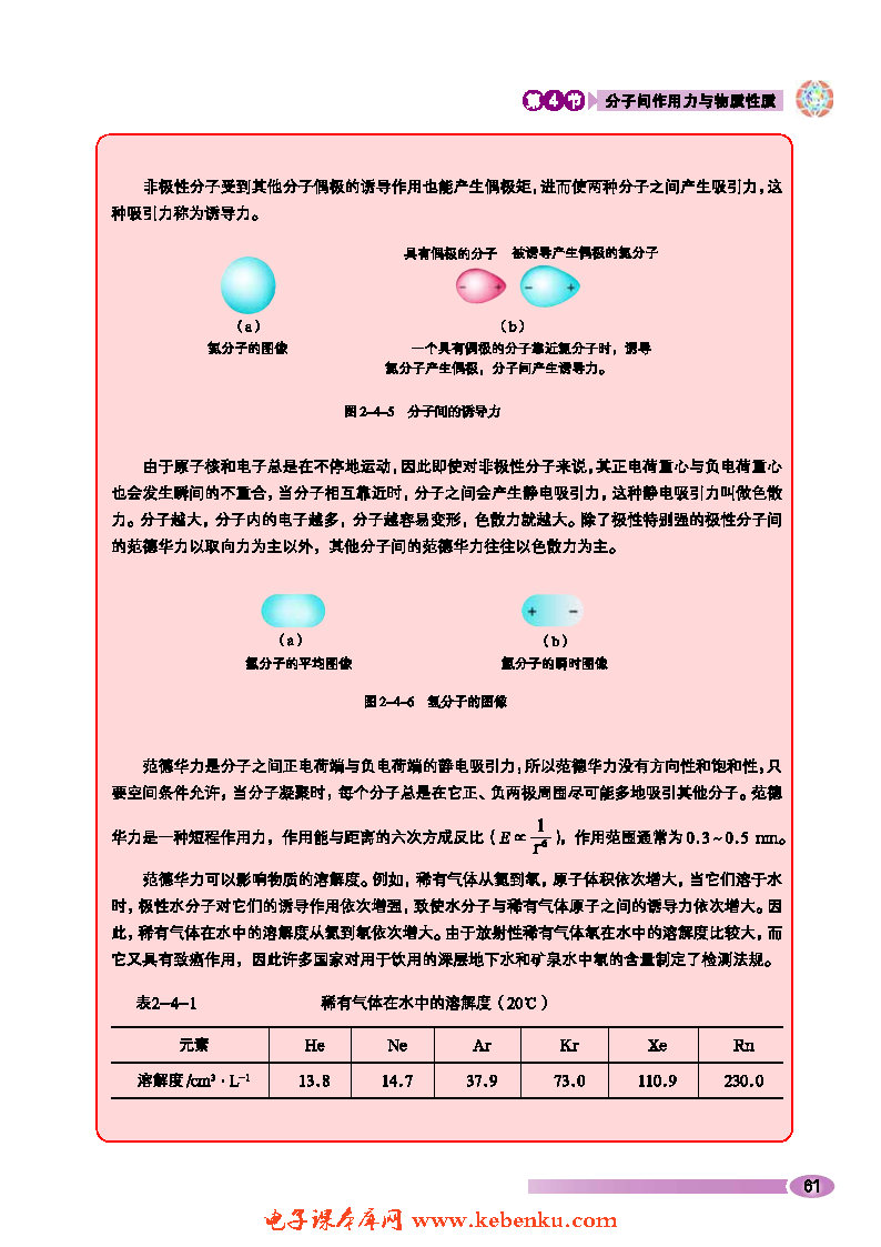 第4节 分子间作用力与物质性质(3)
