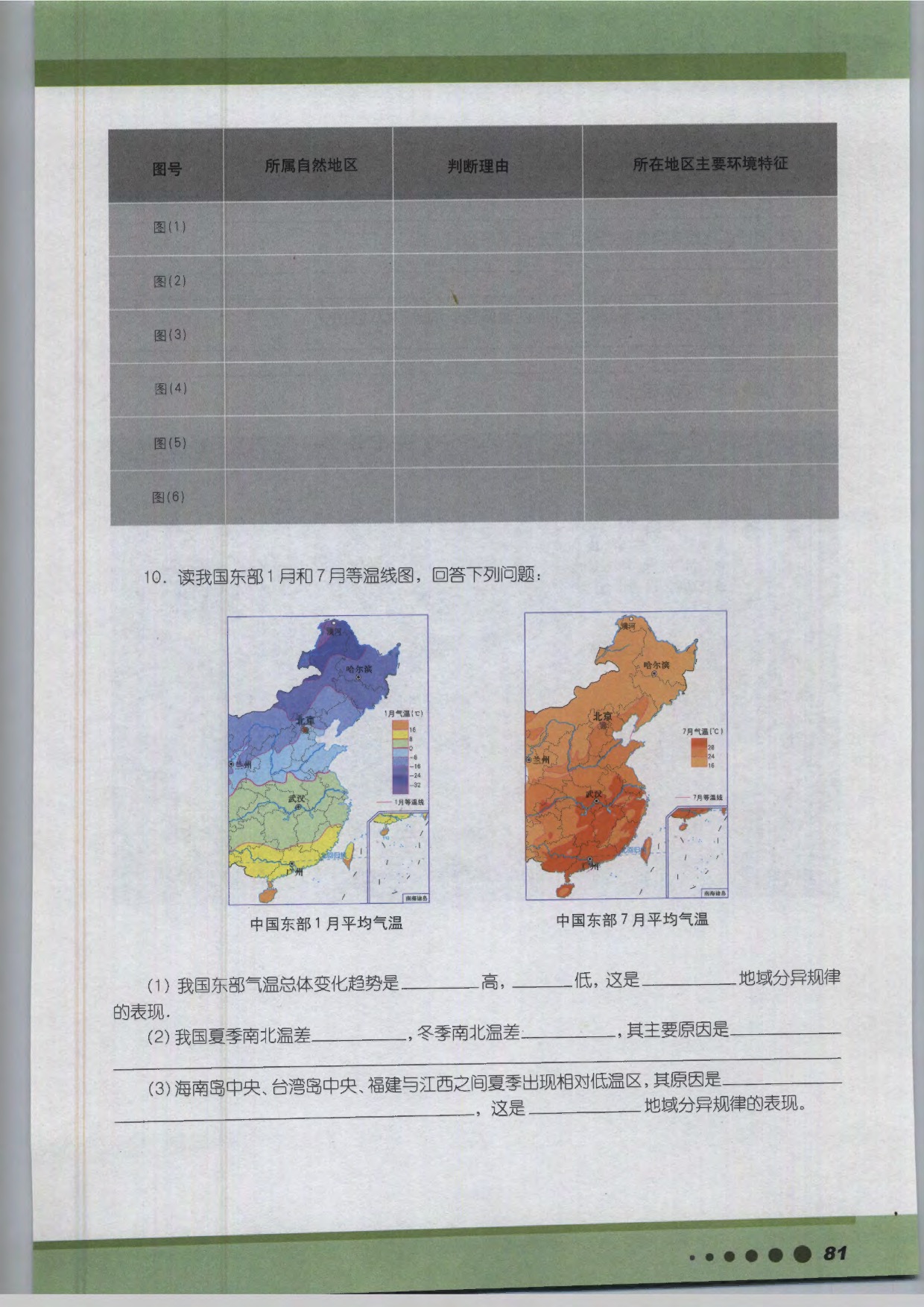 专题9 我国三大自然区的分异(12)