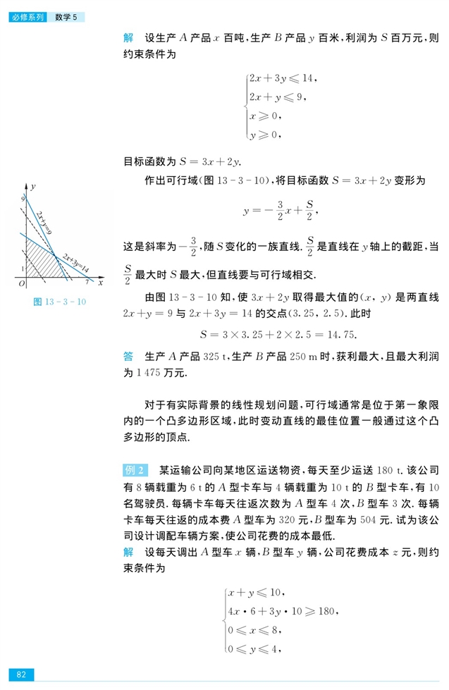 二元一次不等式组和简单的线性规…(8)