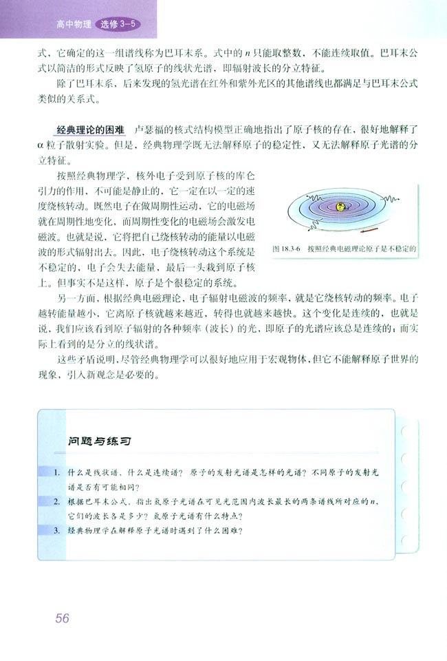 经典理论的困难