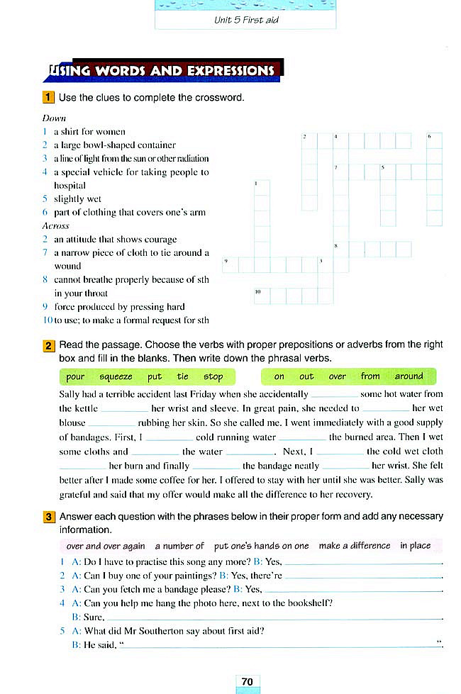 Unit 5 First aid(2)