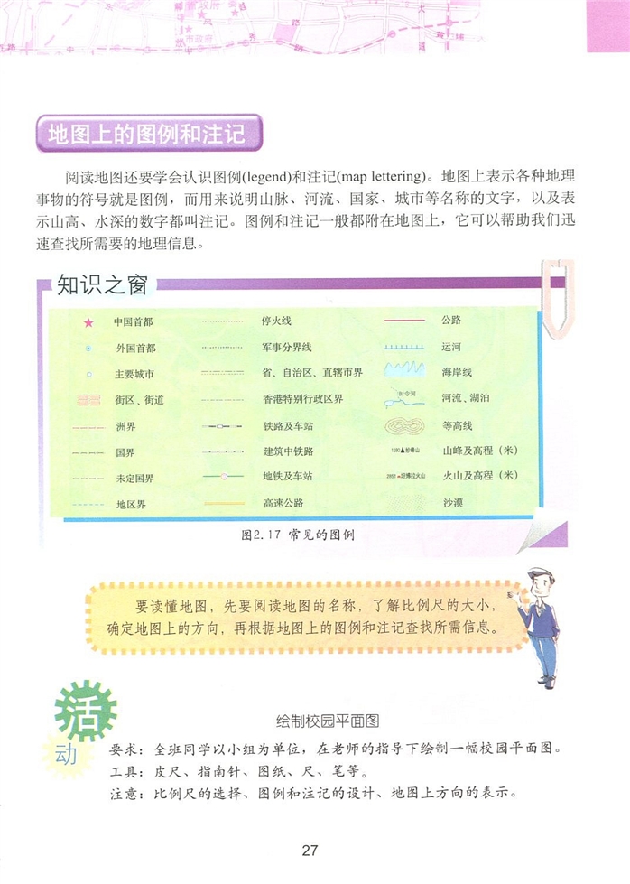 第二节 地图的运用(4)