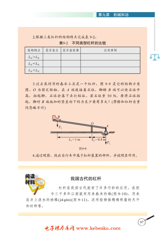 一、杠杆(6)