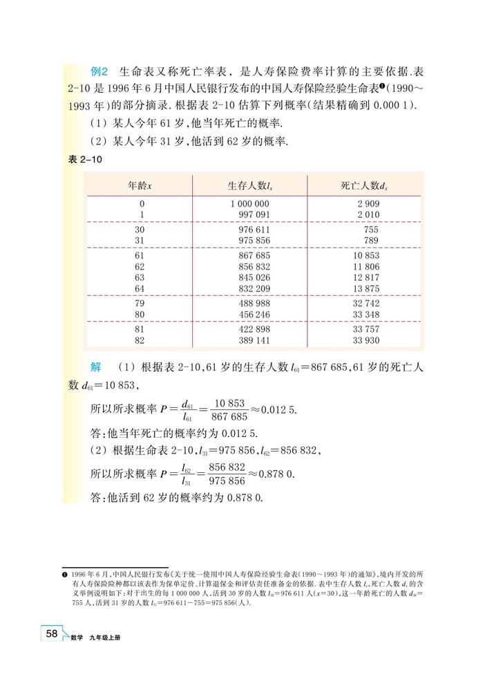 概率的简单应用(2)