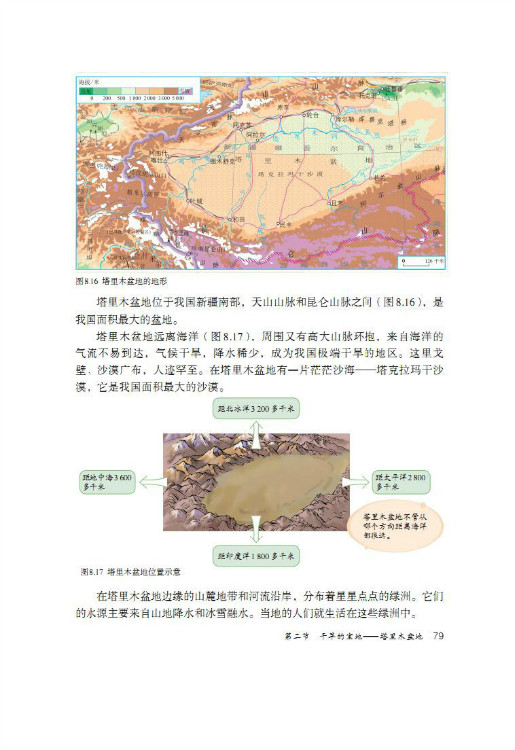 第二节 干旱的宝地 塔里木盆地(2)