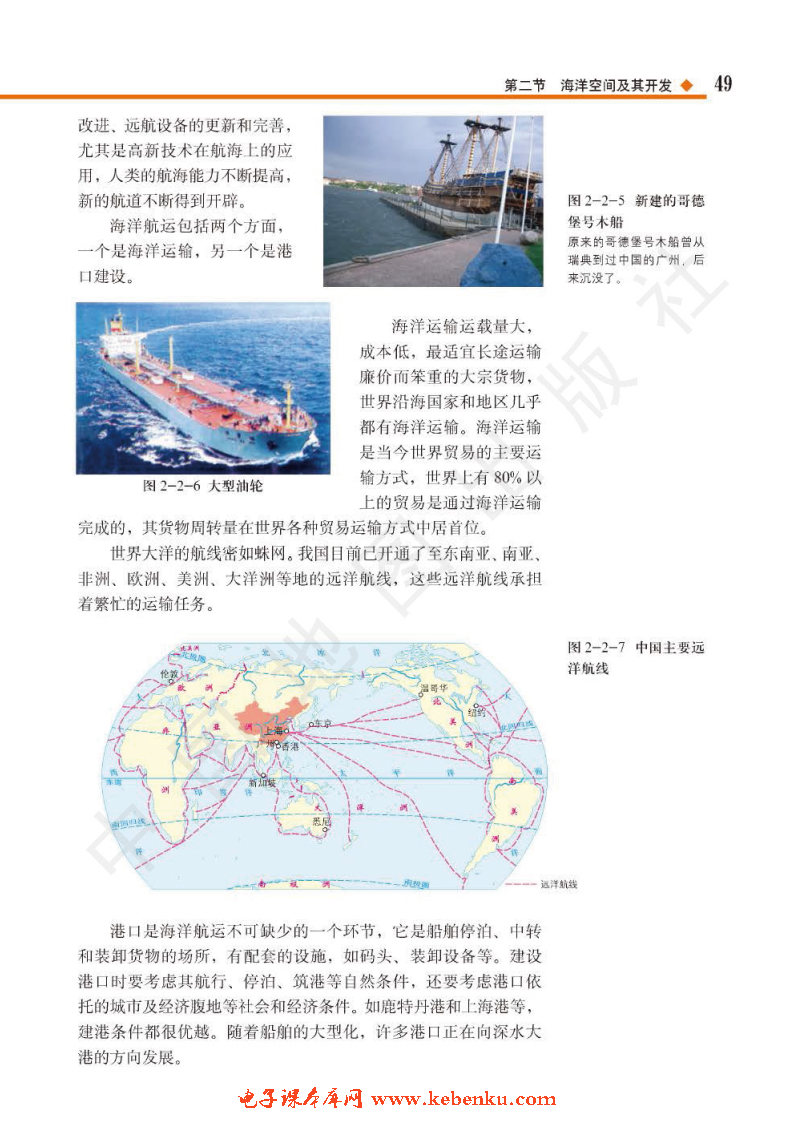 第二节 海洋空间及其开发(3)