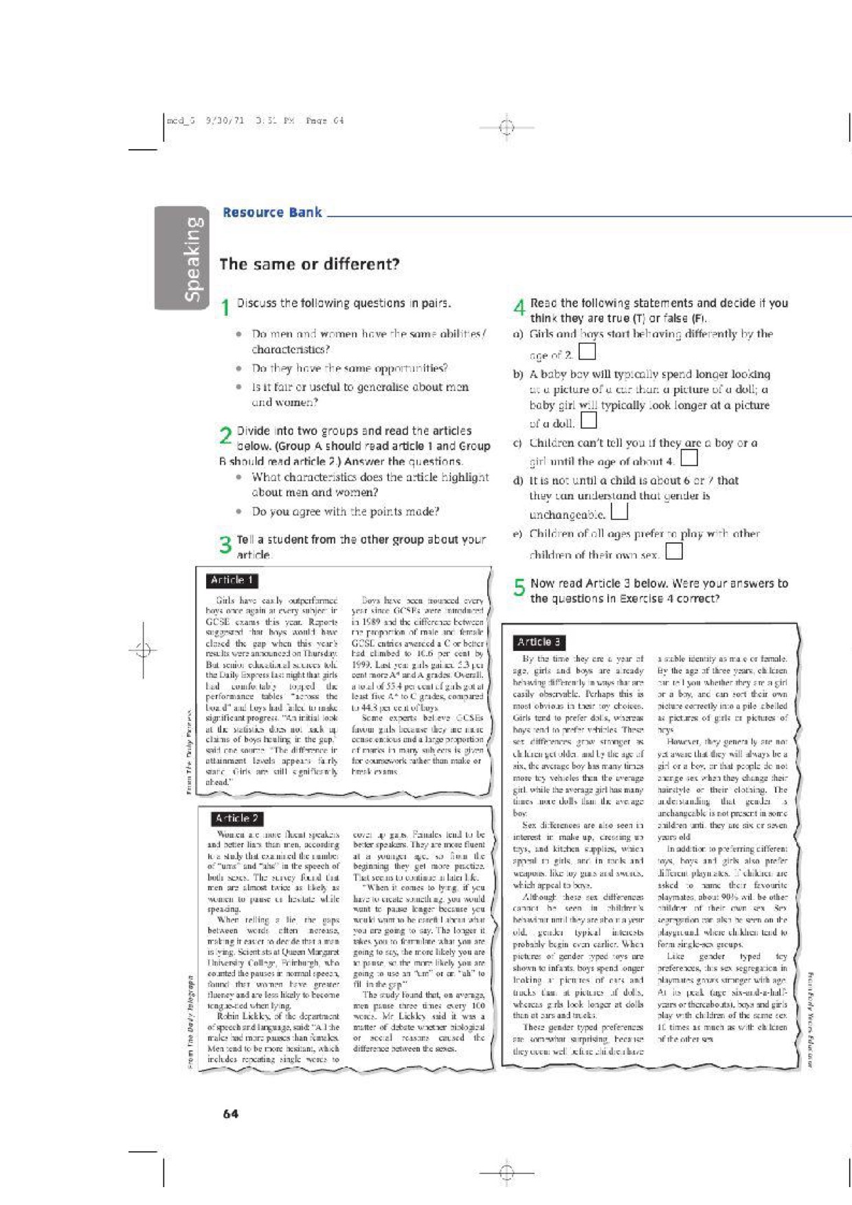 Unit 30 Relationships(19)