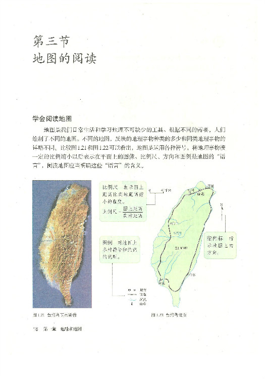 第三节 地图的阅读