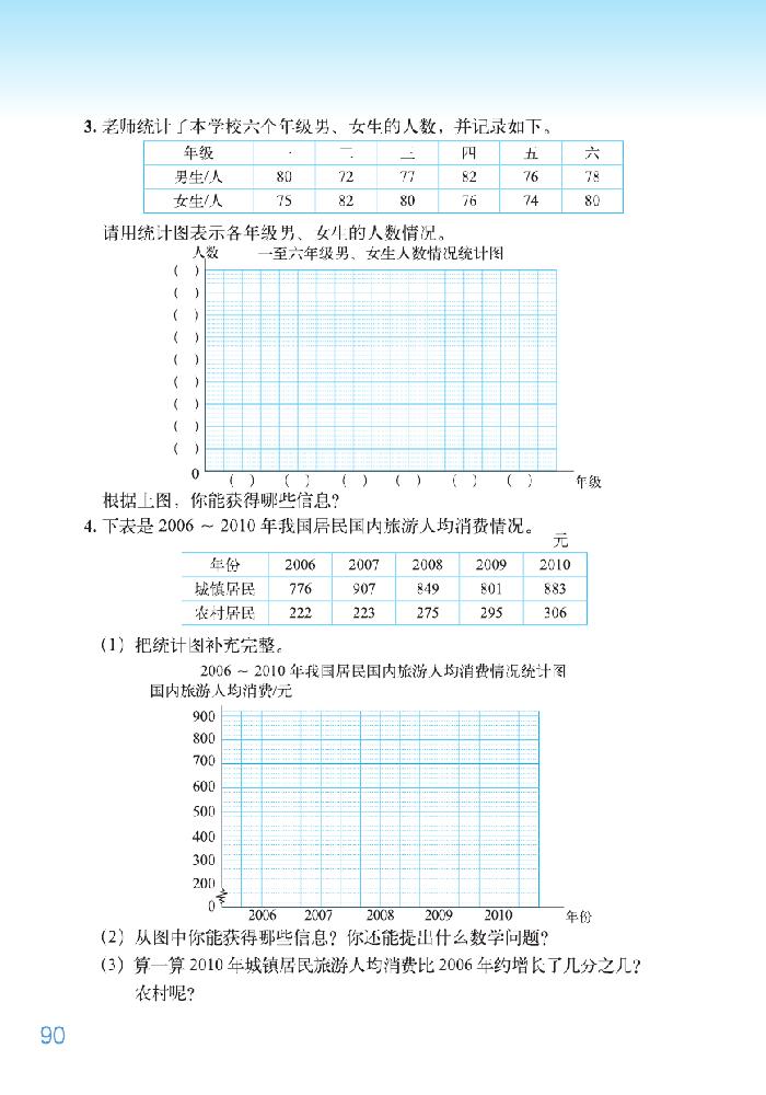 八 数据的表示和分析(9)