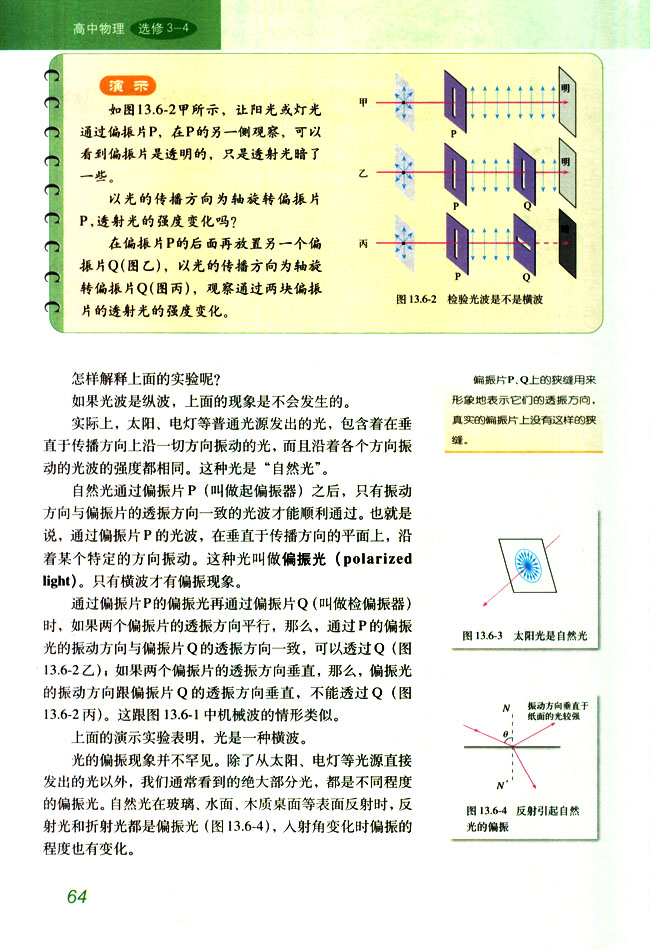 「6」 光的偏振(2)