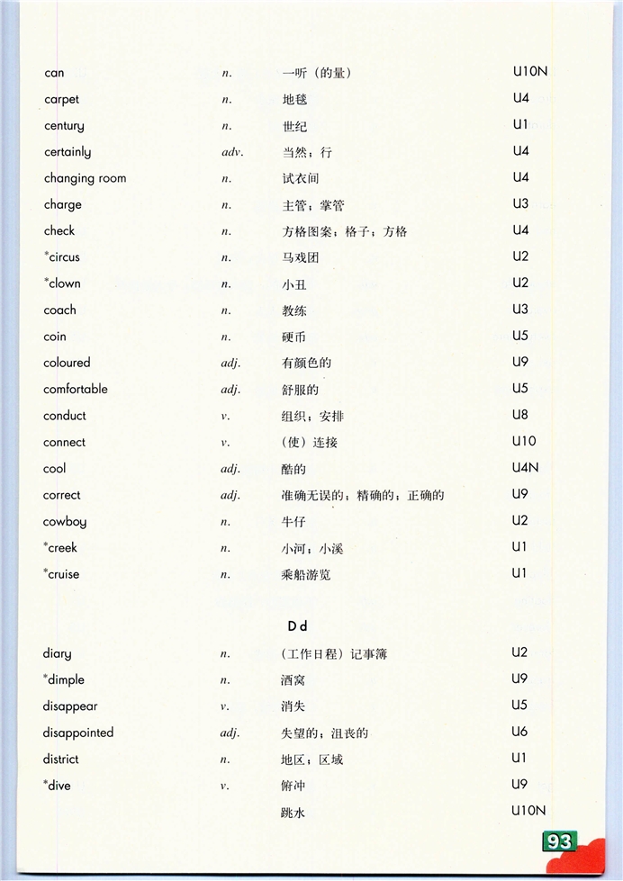 Word list(3)