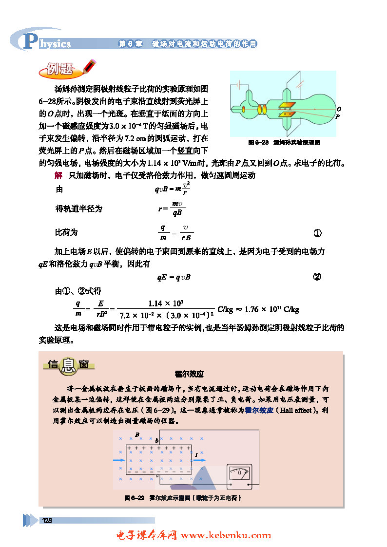 第3节 洛仑兹力的应用(4)