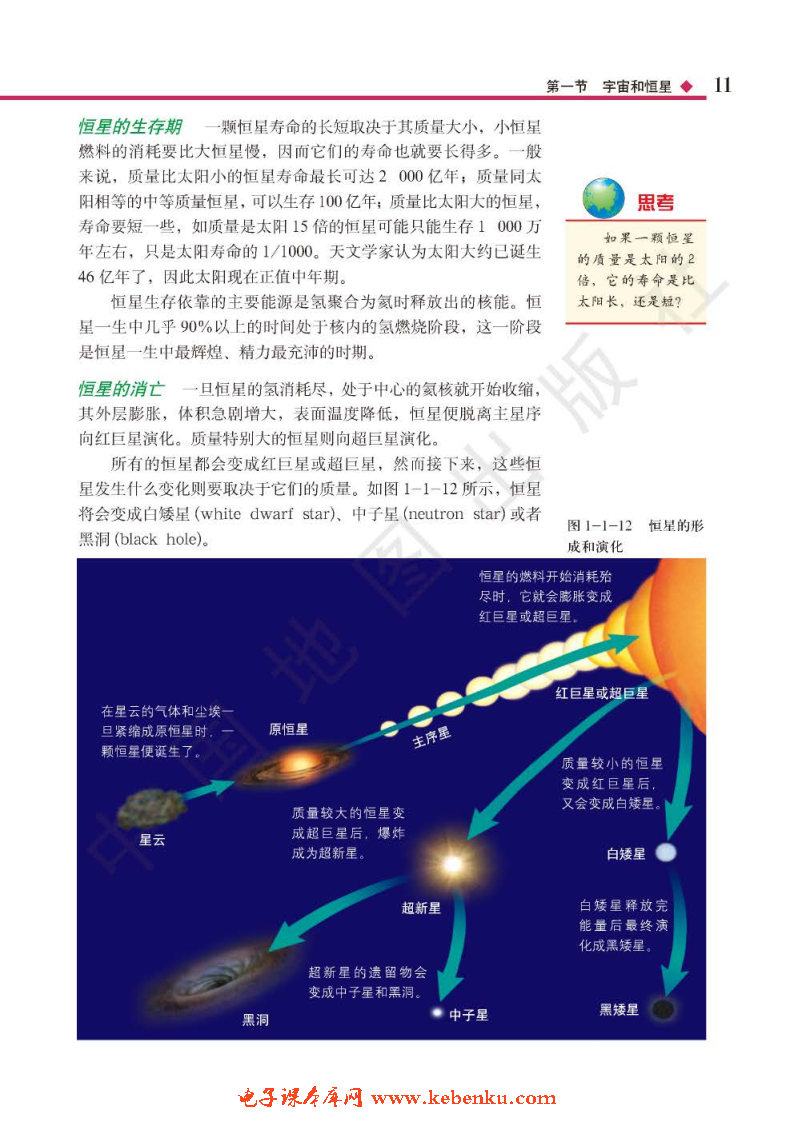 第一节 宇宙和恒星(8)