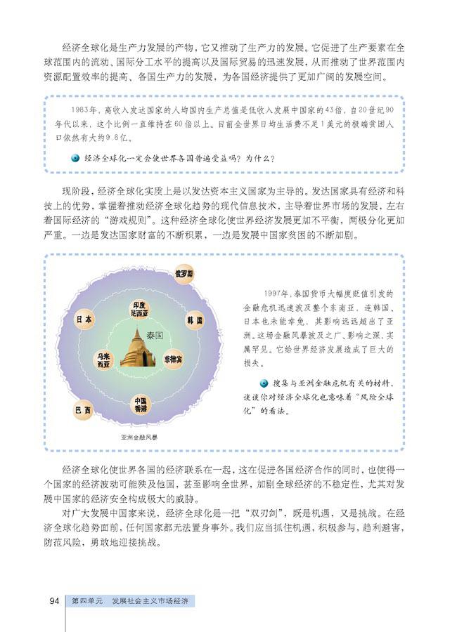 第十一课 经济全球化与对外开放(4)