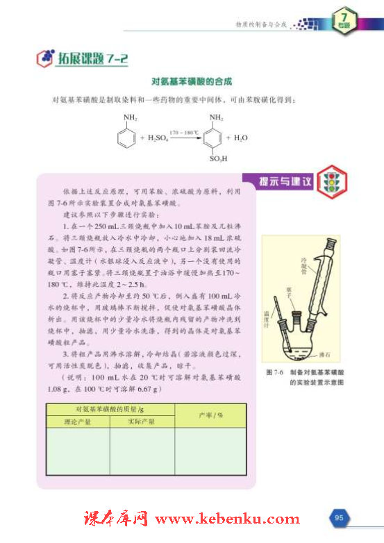 课题2 阿司匹林的合成(4)