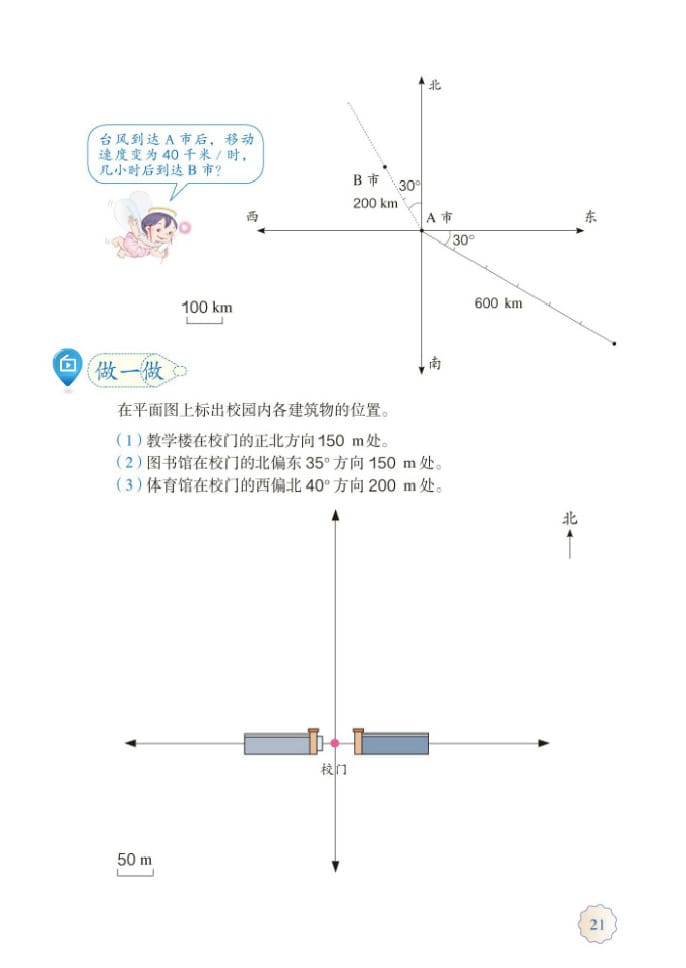 「2」.位置与方向（二）(3)