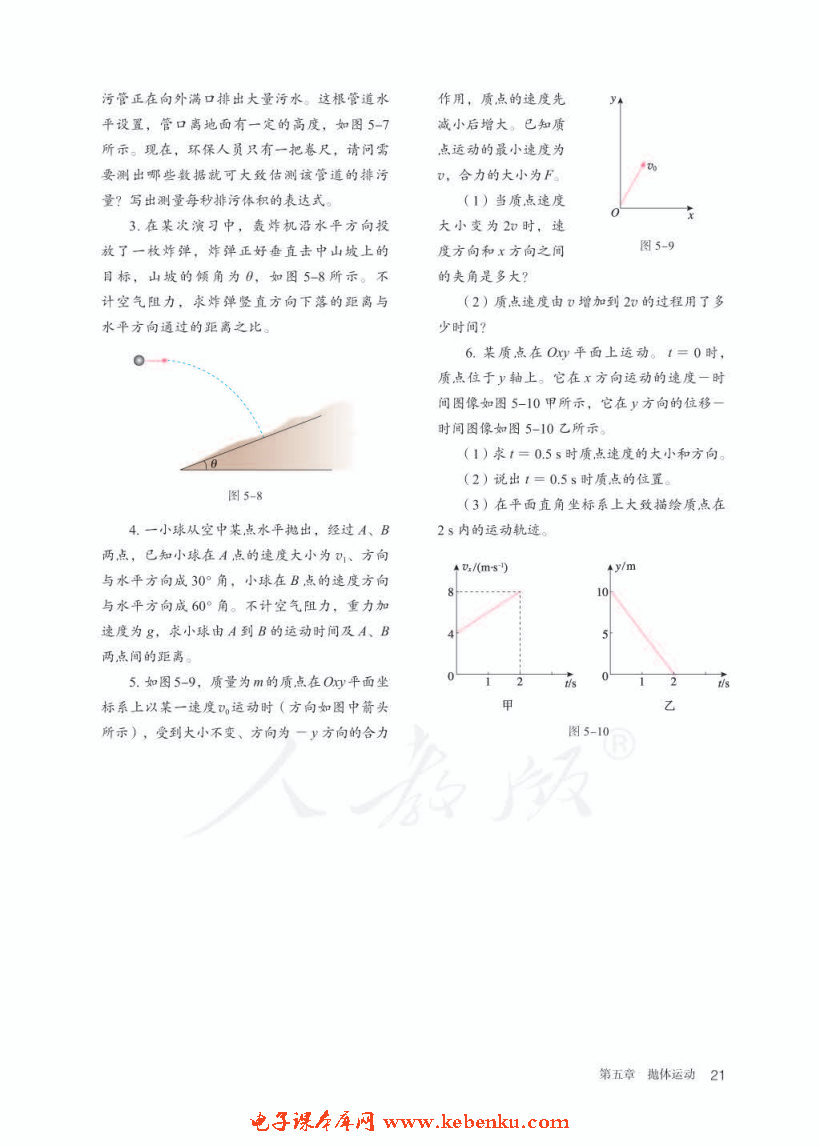 「4」. 抛体运动的规律(8)