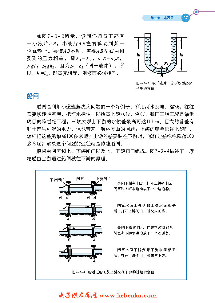 第三节 连通器(2)