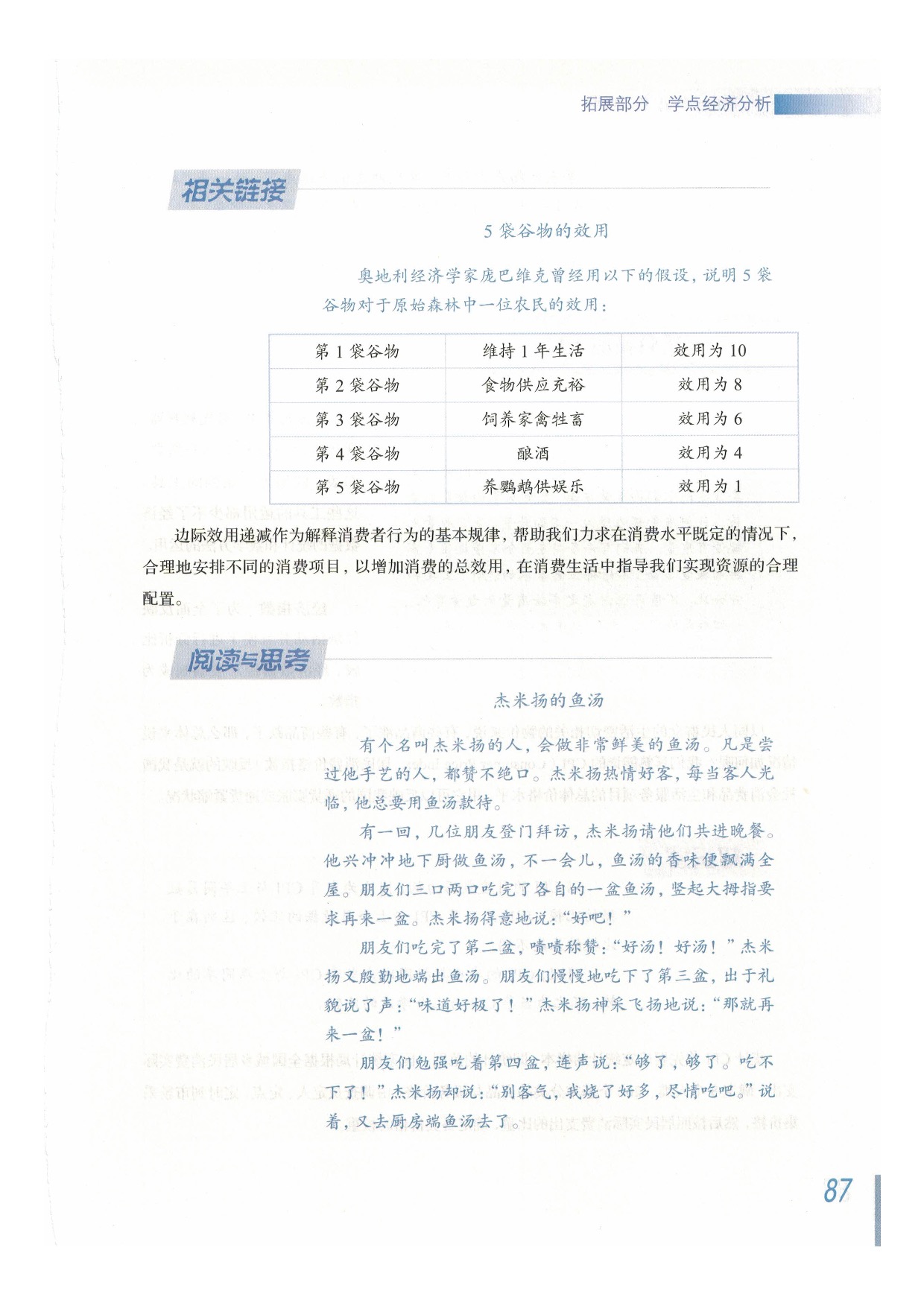 拓展部分 学点经济分析(2)