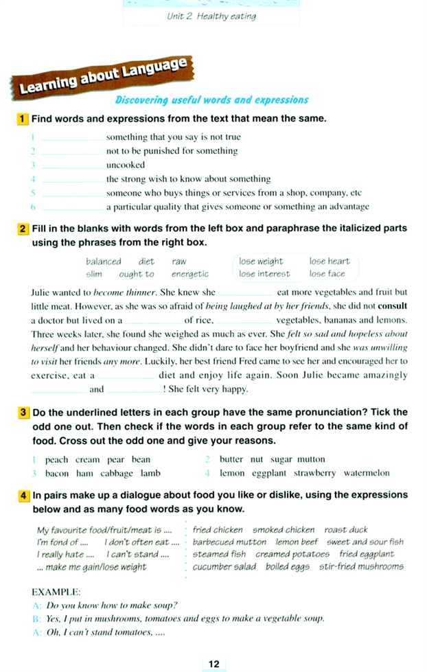 Unit 2 Healthy eating(4)