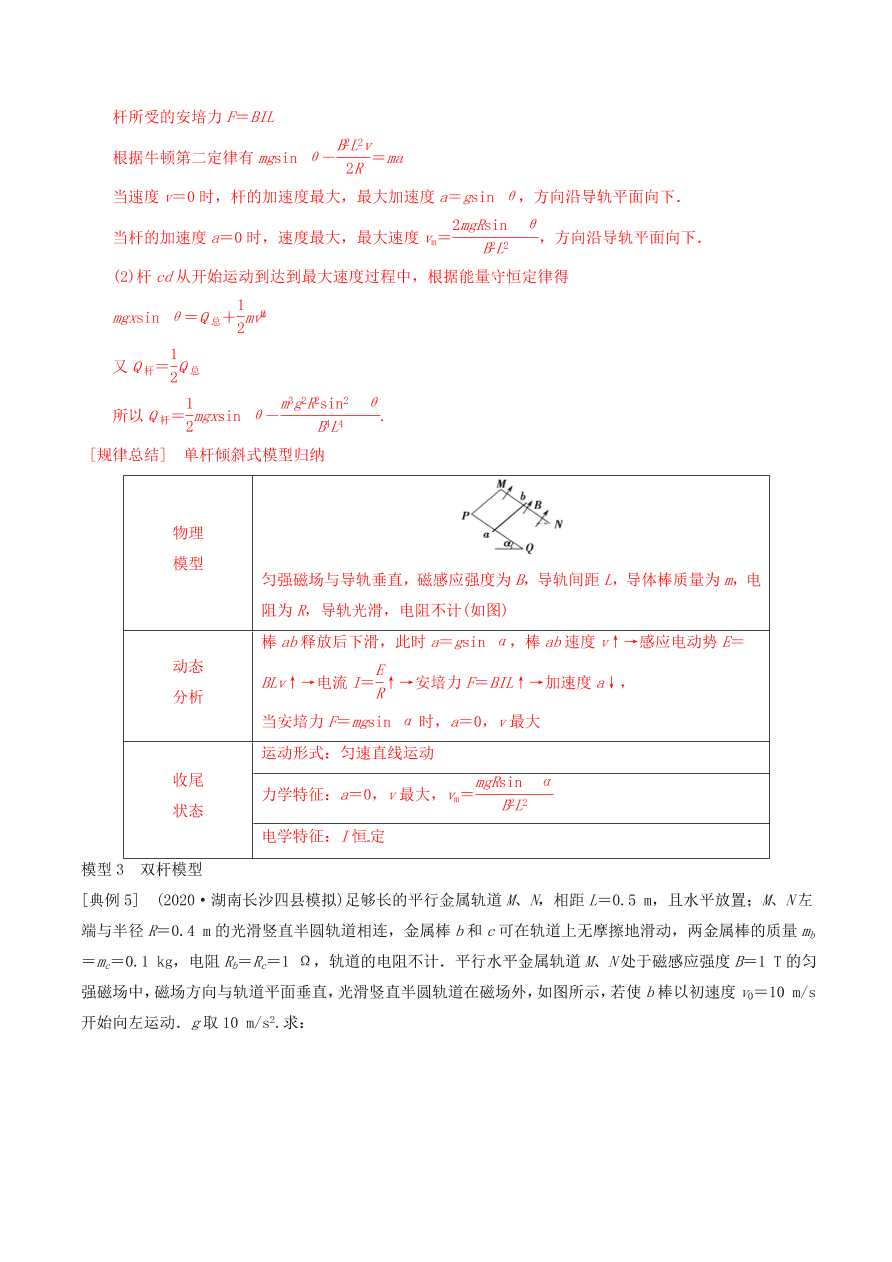 2020-2021年高考物理重点专题讲解及突破11：电磁感应