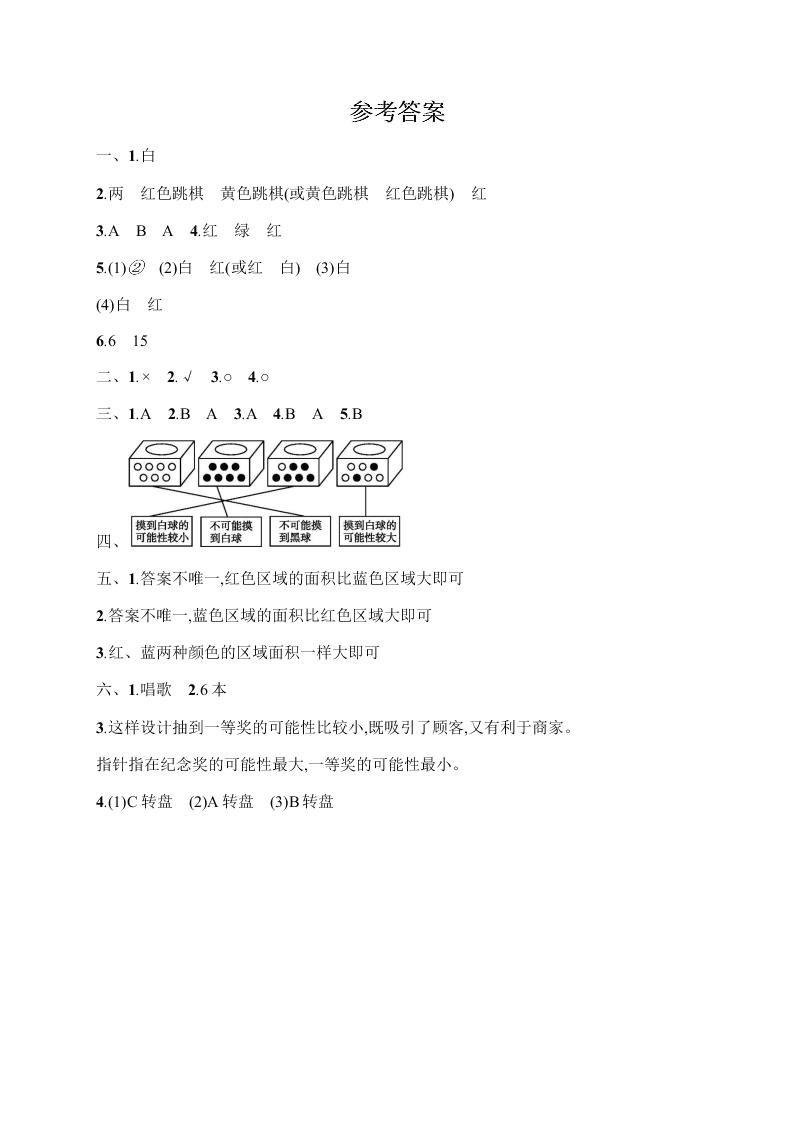 小学五年级上学期数学第四单元测试卷（含答案）