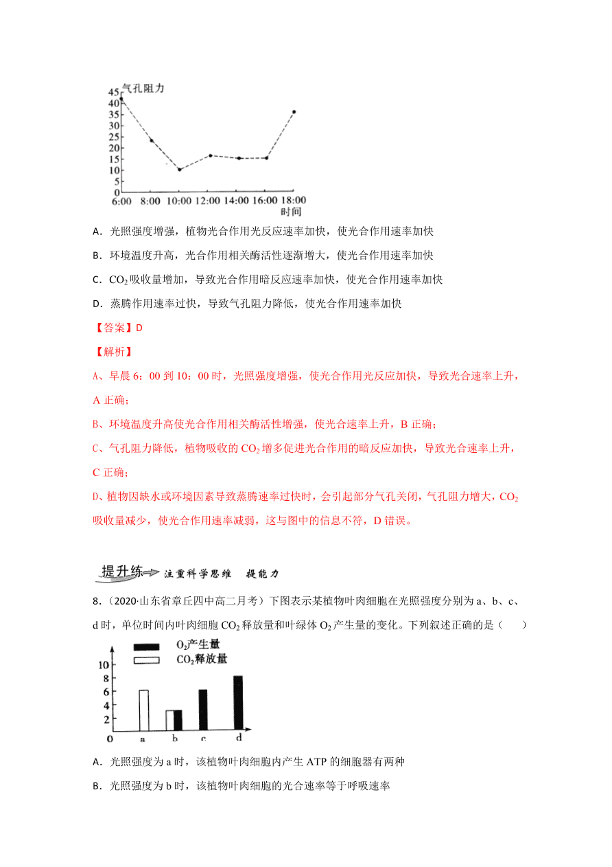 2020-2021学年高三生物一轮复习专题01 借助显微镜走近细胞（练）