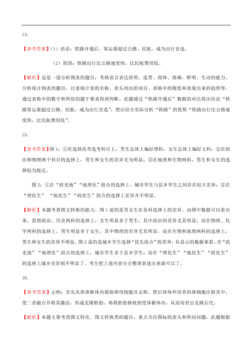 高考语文一轮单元复习卷 第六单元 图文转换 A卷（含答案）