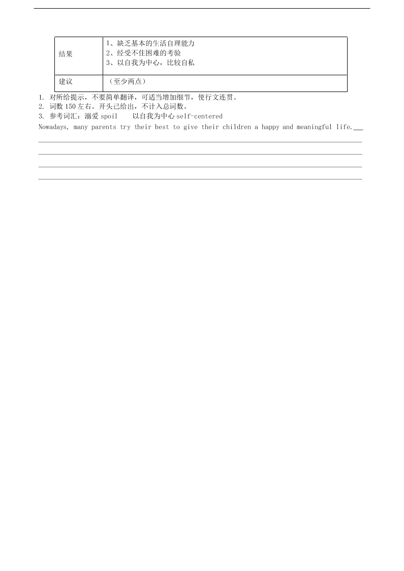 江苏省启东中学2021学年高一英语上学期期初考试试题（含答案）