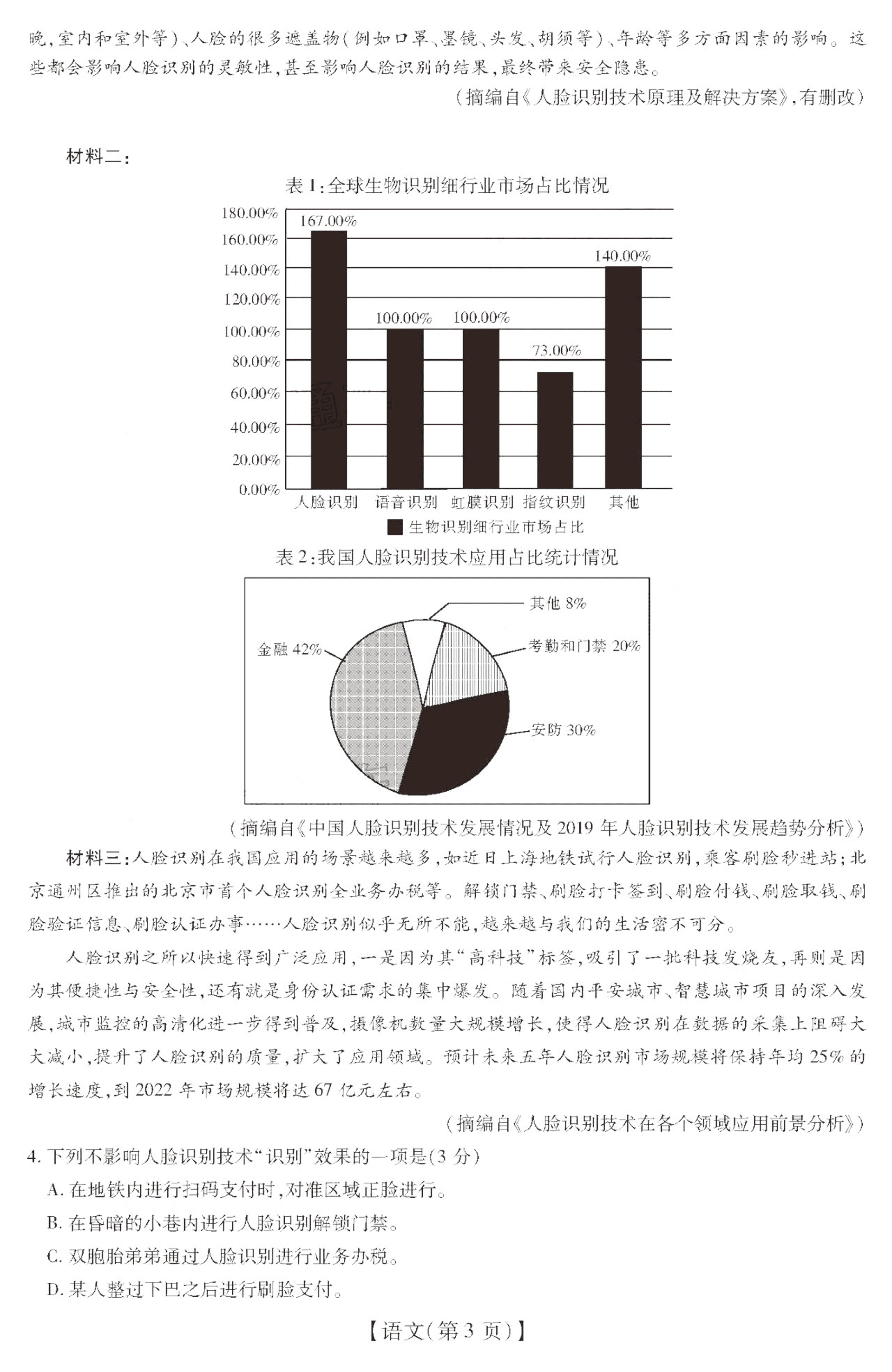 安徽省涡阳县育萃高级中学2021届高三语文10月月考试题PDF