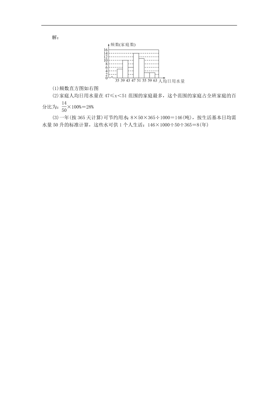 北师大版七年级数学上册第六章《数据的收集与整理》练习题及答案