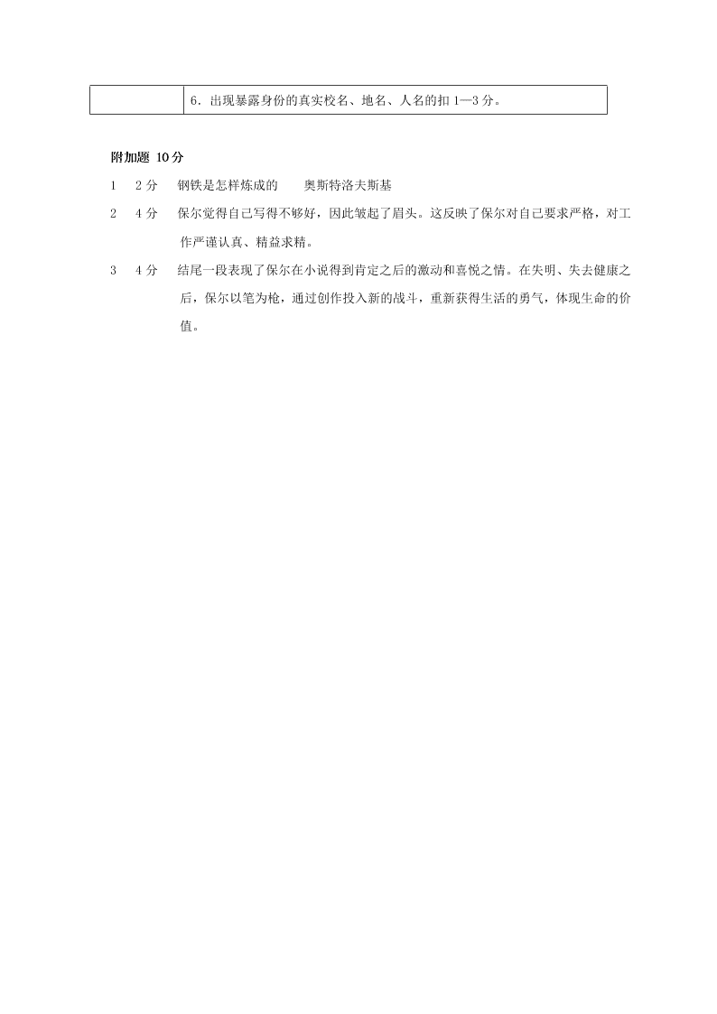 揭西县八年级语文第一学期期末考试题及答案