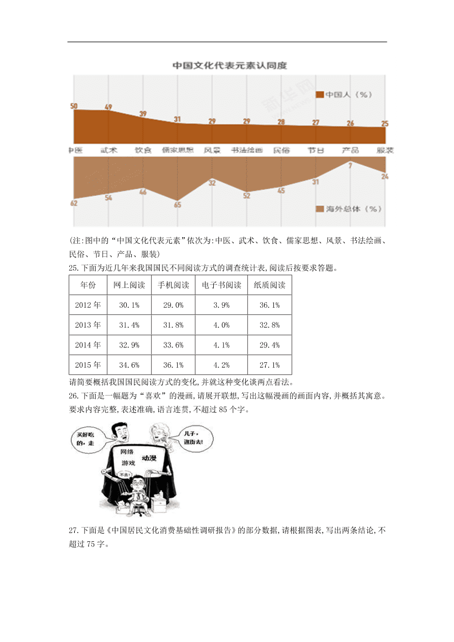 高中语文二轮复习专题三图文转换专题强化卷（含解析）