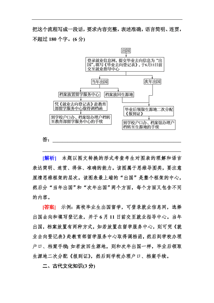 高考语文冲刺三轮总复习 保分小题天天练30（含答案）