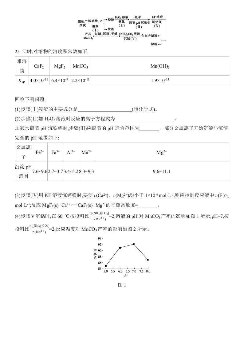 2020届新课标Ⅰ卷冲刺高考化学考前预热卷（八）（Word版附答案）