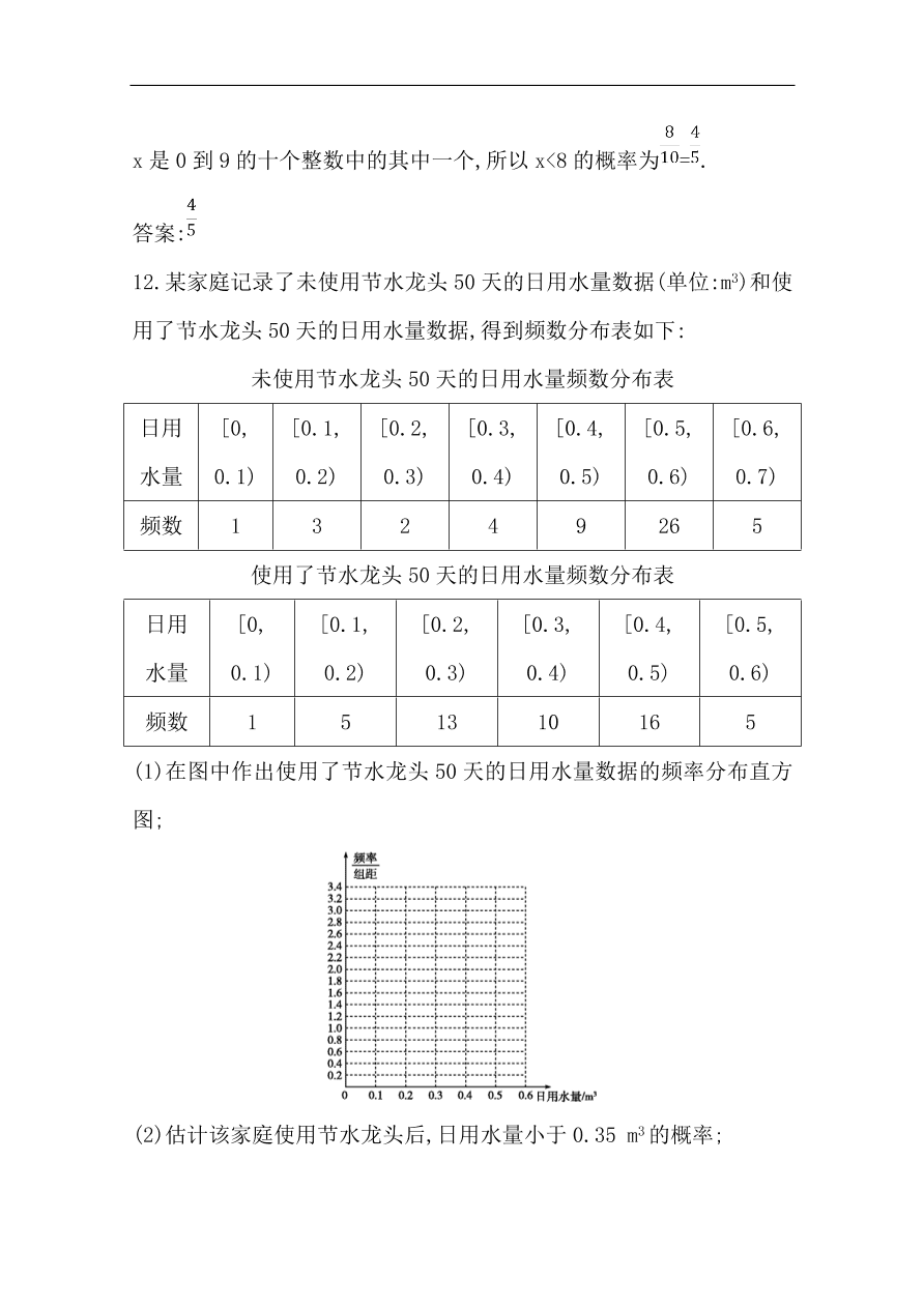 高中导与练一轮复习理科数学必修2习题 第九篇 统计与统计案例第2节 用样本估计总体 （含答案）